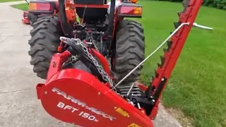 Farm-Maxx Enorossi 5' sickle bar mower first run