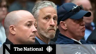 Jon Stewart scolds U.S. Congress over lack of support for 9/11 first responders