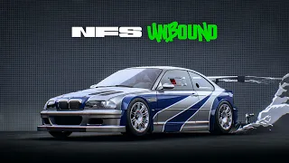 NFS Unbound - BMW M3 GTR Mission (Yaz High Heat Delivery)