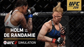 UFC 208 | EA SPORTS UFC 2 Simulation – Holm vs de Randamie