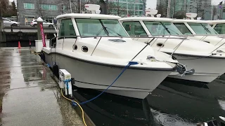 2017 Boston Whaler 315 Pilothouse Walk Through