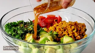 I never get tired of eating this mexican style salad! | Healthy & Delicious | Dish & Devour