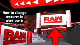 How to change arenas texture in WWE svr 11