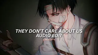 They Don't Care About Us - Michael Jackson [Edit Audio]「Cover By Matty Carter + Ariel」