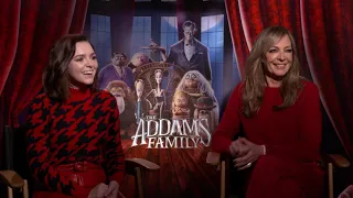 Allison Janney & Elsie Fisher Raw Interview The Addams Family