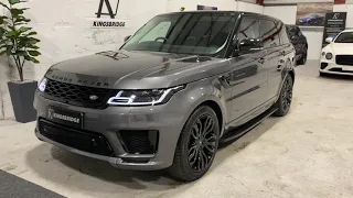 2018 Range Rover Sport Autobiography Dynamic 7 seater with rear media.