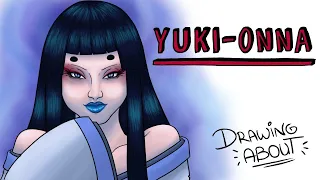 Yuki-Onna, a mulher fantasma da neve ❄💀 Draw My Life Português