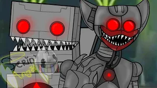 Robot Boxy and Robot Huggy ATTACK EVERYONE // Poppy Playtime(My AU)