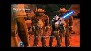 "Star Wars The Old Republic" Jedi Knight HD Walkthrough Let's Play: Part 005 Gnarls Cavern