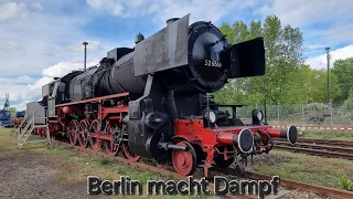 Zu Besuch in Berlin Schöneweide, bei Berlin macht Dampf #dampflok #train #eisenbahn