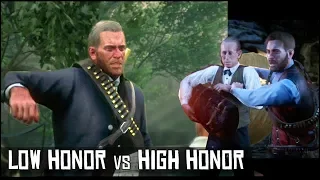 What Happens If Arthur Kicks Strauss Out with High VS Low Honor?  - Red Dead Redemption 2