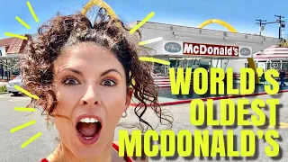 I VISITED THE OLDEST MCDONALD'S IN THE WORLD (in my hometown)