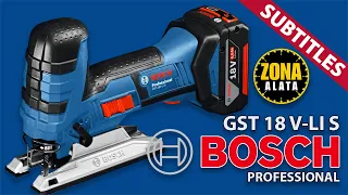 Bosch GST 18V-Li S Cordless Jigsaw 18V - TEST 4K