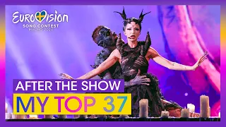 Eurovision 2024: MY TOP 37 (After the Show)