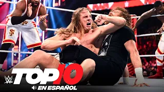 Top 10 Mejores Momentos de RAW: WWE Top 10, Mayo 23, 2022