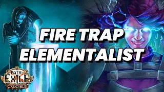 My BEST League Starter Yet - Fire Trap Elementalist Guide