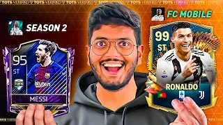 I Used 1 TOTS from Every FIFA/FC MOBILE Season!