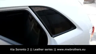 seat covers for Kia Sorento 2 by MW Brothers Leather interior easy install