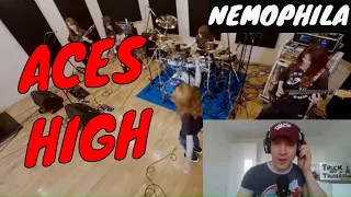 Iron Maiden - Aces High -【NEMOPHILA】- DRUMMER REACTS