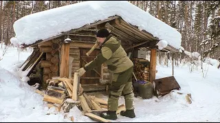 In a taiga house it’s like in a dacha. I sawed off the money.