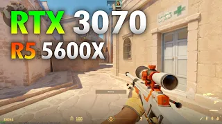 RTX 3070 Counter Strike 2 | Ryzen 5 5600X + RTX 3070 CS2