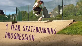1 Year Skate Progression | Adult Beginner