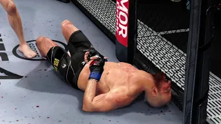 Max Holloway Knocks Out Alexander Volkanovski!!(UFC 4 Online)