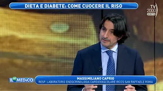 TV2000 “Il Mio Medico”, diabete e dieta: i consigli del Prof. Caprio dell'IRCCS San Raffaele