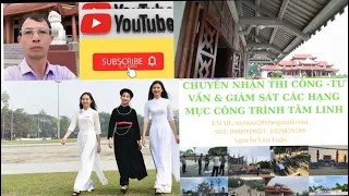 @-VanTuanNguyen_tf3gm - Livestream kiểm tra thợ lăn sơn tường rào, đền thờ liệt sĩ.