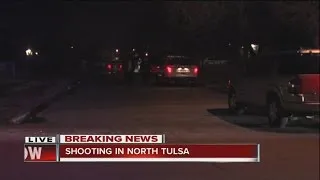 Police investigate shooting in north Tulsa