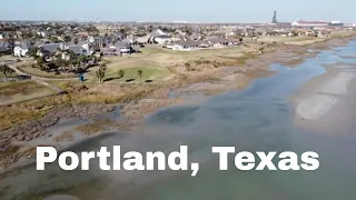 Drone Portland, Texas | Corpus Christi Bay