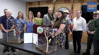 Maui Year of the Forest Bird Proclamation