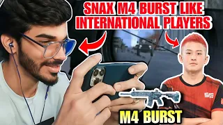 Snax M4 Burst Like International Players😱