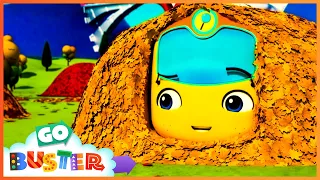 🍂 HIDE and SEEK in Autumn... LEARN TO Clean Up! 🍂 | Go Learn With Buster | Videos for Kids