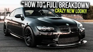 How to properly install a GT4 lip (E92 M3)