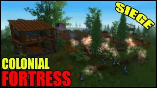 Colonial Fortress Under Siege - Rise of Liberty (American Revolution Battle Simulator)