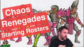 Chaos Renegades Starting Rosters - Blood Bowl 2020 (Bonehead Podcast)