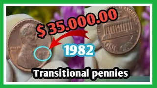 One cent 1982 Penny worth up to $35.000.00 look for this?