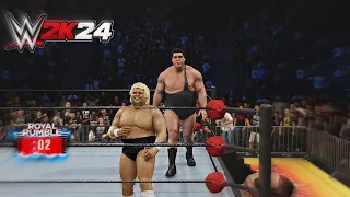 20-Man Royal Rumble Madness: 2K24 Spectacular Showdown