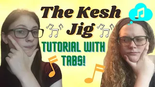 The Kesh Jig Tin Whistle Tutorial and Play Along | With TABS!