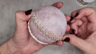 DIY Christmas Ornaments/ Vintage Christmas Tree Baubles