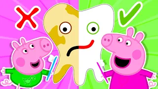 The Dentist Song 🦷🥺 Brush Your Teeth Song 💗 Peppa Pig Nursery Rhymes and Kids Songs