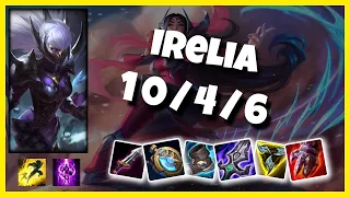 Irelia vs Aurelion Sol EU Challenger MID (10/4/6) - v11.4