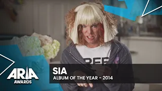 Sia wins Album Of The Year | 2014 ARIA Awards