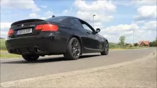 335i N55 HJS catted downpipe + Performance Exhaust sound and launches