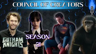 Superman First Look, Wednesday Season 2, & More! Council Of Creators!