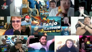 Banjo Kazooie Reveal Trailer Reaction Mashup - Super Smash Bros Ultimate