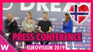 Norway Press Conference: KEiiNO "Spirit In The Sky" @ Eurovision 2019 second rehearsal