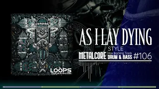 Metalcore Backing Track / Drum And Bass / As I Lay Dying Style / 175 bpm Jam in D Minor