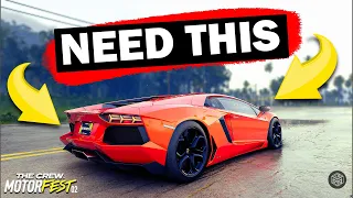 THIS IS REQUIRED FOR NEXT SUMMIT - AVENTADOR LP700-4 - The Crew Motorfest Daily Build #145